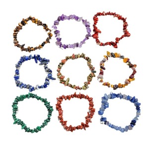 Mode <span class=keywords><strong>Pierre</strong></span> Bracelet Naturel Irrégulier Rose Quartz Améthyste Cristal Perle Bracelet <span class=keywords><strong>Pierre</strong></span> Naturelle - Product Image 5