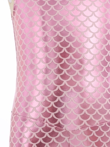 Disfraz de Sirena para Niñas de 6 a 16 Años, Traje de Cosplay con Falda Acampanada, Disfraz para Fiestas, Vacaciones, Juegos de Rol, Cumpleaños y Actuaciones - Product Image 5
