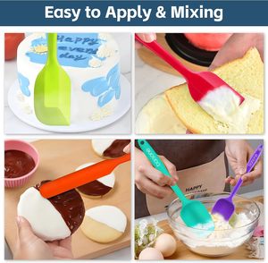 Espátula de Silicona Antiadherente Apta para Lavavajillas para Hornear y Cocinar, Utensilio de Cocina - Product Image 6