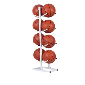 Hot Sale Football Metal Ball Rack Display Basket