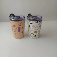 Mug de voyage avec couvercles étanches pour garder l'eau chaude et froide, café et thé, mug de voyage pour voiture, bureau, camping