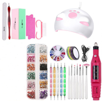 Machine à manucure électrique professionnelle, stylo perceuse à ongles, lime à pédicure, outil de polissage et de façonnage, kit d'outils pour le soin des ongles et des pieds