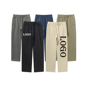 Pantalon de jogging pour homme de haute qualité avec logo personnalisé imprimé, pantalon de jogging décontracté, pantalon de survêtement uni unisexe, streetwear - Product Image 1