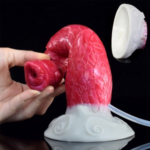 NNSX Octopus Tentacle <b>Dildo</b> with Suction Cup Curve Ejaculating Animal Penis Flexible Anal Plug Silicone Sex Shop - Product Image 1