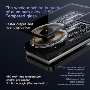 Cargador rápido inalámbrico magnético ultrafino portátil <span class=keywords><strong>de</strong></span> 5000mAh Función <span class=keywords><strong>de</strong></span> visualización <span class=keywords><strong>de</strong></span> álgebra portátil - Product Image 6