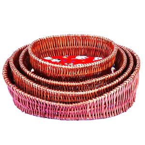 ที่นอนหวายสานสานสำหรับสัตว์เลี้ยงแบบถอดได้ทรงรีระบายอากาศได้ - Product Image 1