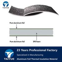 Rouleau d'isolation en feuille d'aluminium pur réfléchissant pour usine, épaisseur 2-10 mm, couverture thermique pour entrepôt et toiture, mur et sol métalliques industriels