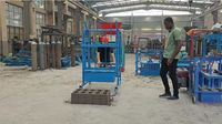 Nouvelle Arrivée Machine à Blocs Manuelle Mobile Multi-Types à Bas Coût, Opération Simple, pour la Fabrication de Briques en Ciment, Petite Machine de Construction