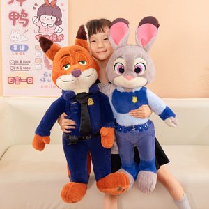 Bán Buôn 50Cm Nhân Vật Phim Hoạt Hình Siêu Mềm Đồ Chơi Sang Trọng Dễ Thương Zootopia Fox Nickelodeoned Judyed Thỏ Búp Bê Quà Tặng Giáng Sinh - Product Image 3