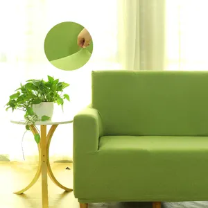 Kostenlose Probe Großhandel Sofa bezug gute Polyester Sofa bezug Stoff 4 Farben