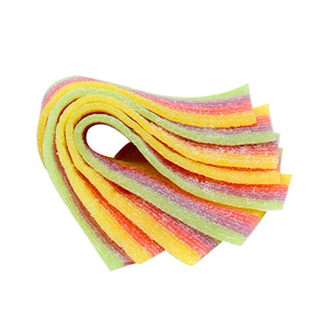Bonbons à mâcher extrêmement acidulés personnalisés en gros, bonbons guimauves acidulés et sucrés à la fraise, bonbons à tirer, usine source OEM - Product Image 3