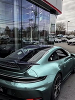 Film Bungkus Mobil Vinyl PET Liquid Metal Lion Green Custom Cut Length, Self-Healing, Warna Berubah, Anti Inframerah