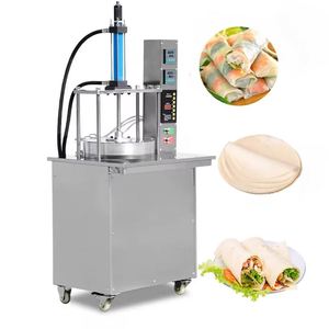 Machine automatique commerciale pour presser la pâte à pizza, machine à presser la pâte pour pain plat indien / machine à faire des crêpes fines - Product Image 6