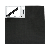 Écran LED couleur plein format ultra-léger et ultra-fin en aluminium pour extérieur ODM OEM P6.25 avec certifications CE FCC CCC ROHS