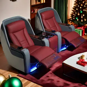 High quality furniture sofa set for living Room with Power Functions sofa chair electric recliner with lifting cabinet