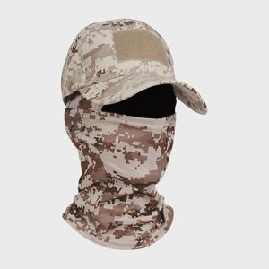 Vente en gros en stock casquettes de baseball camouflage avec masque de ski moto cagoule chapeau - Product Image 3