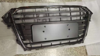 Nouvelle calandre de pare-chocs avant sport ABS avec trou ACC en nid d'abeille pour Audi A3/S3 2013-2015 style S4 B8.5 Haute Qualité