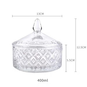 3-уровневые аптечные банки для хранения круглых стеклянных продуктов и контейнеров для хранения конфет, печенья, других закусок - Product Image 6