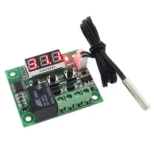 XH-W1209 Digital display thermostat DC12V high precision temperature controller miniature temperature control switch board