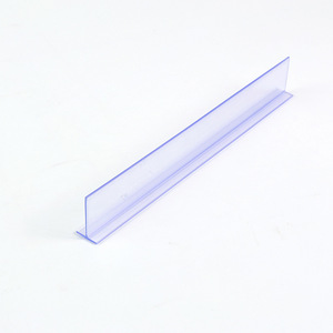 Kệ Stopper đường ray rõ ràng Sản phẩm nhựa L hình dạng dễ vỡ Kệ từ chia cho siêu thị hàng tạp hóa - Product Image 4