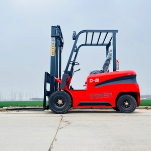 Yuding 1 Ton 2 Ton 3 Ton elektrikli Forklift küçük elektrikli Forklift lityum pil elektrikli Forklift özel özelleştirme - Product Image 2