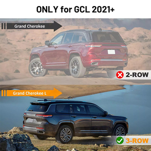 Estribos laterales personalizados al por mayor de fábrica aptos para Jeep Grand <span class=keywords><strong>Cherokee</strong></span> <span class=keywords><strong>L</strong></span> de 3 filas 2021-2025 - Product Image 3