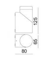 Nouvel arrivage de lampe murale à led pour l'extérieur Corps en aluminium moulé sous pression Lumière d'extérieur réglable