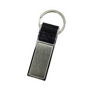 พวงกุญแจโลหะหนังคุณภาพสูง พิมพ์ลายสกรีน พร้อมโลโก้สั่งทำ ราคาส่งถูก - Product Image 1