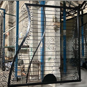 Metal çit kapıları yan kapı kapı/Yard kapısı salıncak araba kapısı/toz kaplı giriş tek ve bi-ayrılık büyük emlak kapısı - Product Image 4