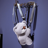 Tas Boneka Custom Hadiah Anak Super Lembut Desain Anime Lucu Buatan Khusus Unisex 100% Poliester Bordir ODM