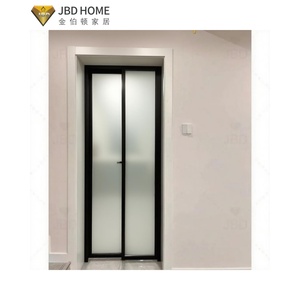 <span class=keywords><strong>Porte</strong></span> <span class=keywords><strong>coulissante</strong></span> et pivotante en alliage d'aluminium pour salle de bain et usage résidentiel - Product Image 2