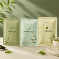 Sachets de thé laminés de qualité alimentaire avec logo personnalisé, emballage thermoscellable, sachets de thé miniatures, sachets de café