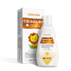 Solution bucco-dentaire pour ulcères buccaux chez l'enfant 100ml – Soulagement doux pour enfants et adultes – OEM ODM - Product Image 4