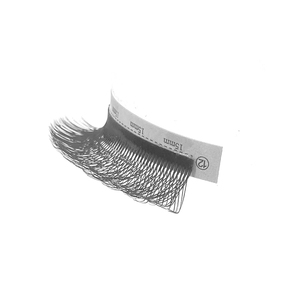 OEM/ODM Premium 0,07mm Extensiones de pestañas de pelo sintético grueso Pestañas Efecto de seda Estilo natural PBT Etiqueta privada - Product Image 4