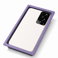 Emballage de vente au détail pour téléphone avec plateau intérieur, chargeur, emplacements pour câble et broche SIM, insert en pulpe moulée biodégradable, boîte cadeau de marque