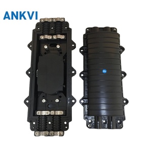 กล่องต่อสายไฟเบอร์แบบโดมแนวนอน XRT-007 144 คอร์ แบบ 2 เข้า 2 ออก ปิดผนึกด้วยกลไก ถาดต่อสาย 24 คอร์ วัสดุ PC มาตรฐาน IP68 - Product Image 1