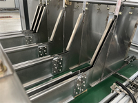 Machine d'assemblage automatique de séparateurs, insérateur de séparateurs en carton ondulé pour cartons de bouteilles de vin/verre