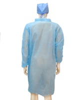 Blouse de laboratoire jetable, consommable médical, pour visiteurs, usage en usine pharmaceutique et hospitalier, Classe I, certifiée TUV