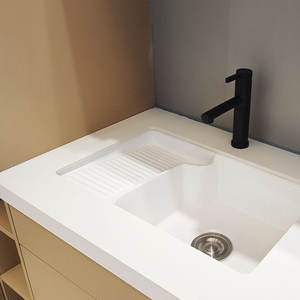 Gabinete de balcón de acero inoxidable de gama alta Sunrise, gabinete de <span class=keywords><strong>lavadora</strong></span>, balcón, <span class=keywords><strong>lavabo</strong></span>, Gabinete integrado - Product Image 3