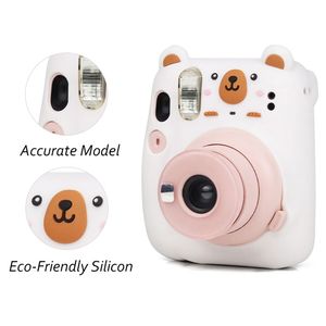 เคสกล้องสำหรับฟูจิฟิล์ม อินสตากซ์ มินิ 11 เคสซิลิโคนกันกระแทกการ์ตูนน่ารัก - Product Image 5
