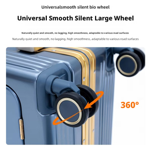 Nouveauté : <span class=keywords><strong>Valise</strong></span> de cabine moderne grande capacité, coque rigide durable, cadre en aluminium, poignée large, couvercle ouvrable, serrure TSA, neuve - Product Image 4