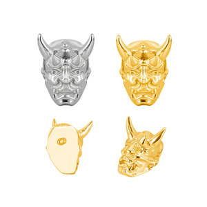 Bijoux fins, piercings, anneaux de lèvre supérieure à filetage interne en titane ASTM F136, visage de fantôme, boucles d'oreilles, anneaux de nez - Product Image 1