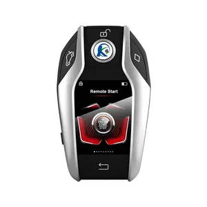 Clés de voiture intelligentes avec télécommande tactile, sans clé, fonctionne sans clé, avec batterie de 1000mAh, version modifiée, écran LCD - Product Image 1