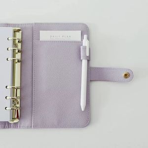 Funda de piel sintética personalizada, tamaño A5, textura croco, cuaderno, color beige - Product Image 6