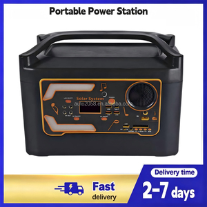 สถานีไฟฟ้าพกพา 555WH 1000W แบตเตอรี่ LiFePO4 เครื่องกำเนิดพลังงานแสงอาทิตย์ พร้อมคลื่นไซน์บริสุทธิ์และตัวควบคุม MPPT - Product Image 2