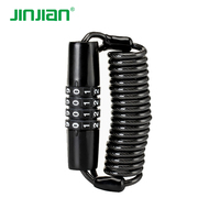 Antivol de vélo réinitialisable, antivol de casque, accessoires de vélo, antivol de bagages, antivol de poussette, antivol de réfrigérateur, câble en acier pour vélo, vélo électrique, moto