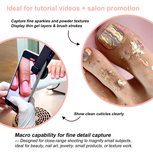 Apexel 30-120mm Pro Smartphone Macro Lentille pour <span class=keywords><strong>iPhone</strong></span> Ongles Cils Bijoux Gros Plan Commandes En Gros et Support de Marque Privée - Product Image 4