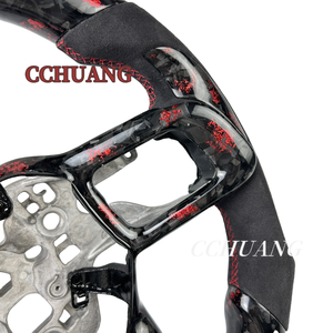 Nuevo Volante de Fibra de Carbono Real para el <span class=keywords><strong>Interior</strong></span> del Coche <span class=keywords><strong>Ford</strong></span> <span class=keywords><strong>Mustang</strong></span> GT S650 2024+ - Product Image 6