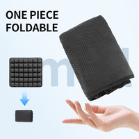 Coussin d'assise gonflable pour soulager la pression, coussin de coccyx respirant et antidérapant pour voiture, chaise de bureau, longue assise