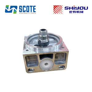 Shiyou 11110702 11110708 Alloggiamento Filtro Carburante Supporto Filtro F00625 F00626 per Escavatore <span class=keywords><strong>VOLVO</strong></span> <span class=keywords><strong>EC210B</strong></span> EC290B EC140 Ricambio Aftermarket - Product Image 3